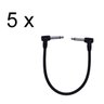 Kit 5 Cabos P10 x P10 25cm Pedal Storm - 1