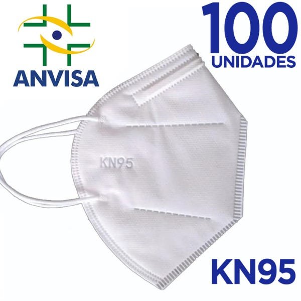 Máscara KN95 sem válvula (com ANVISA) - 100 unidades - 3