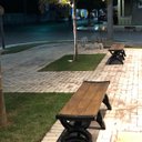 Ver imagem 4 de Banco em Madeira Plástica 1,50m sem encosto Cor Ipê - 3 Lugares