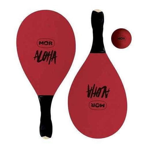 FRESCOBOL DE MADEIRA REVESTIDA MOR