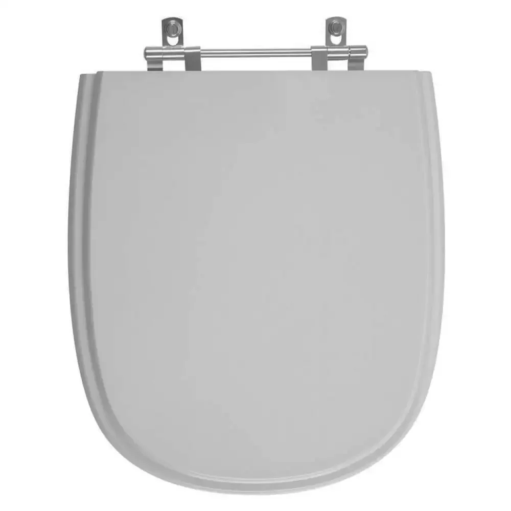 Assento Sanitário Sabatini Cinza Claro para vaso Icasa - 1