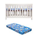 Ver imagem 1 de Quarto Bebê Completo Berço Bbi-56 Colch+Cômod Dm-221 Ditália