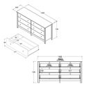 Ver imagem 7 de Quarto Bebê Completo Berço Bbi-56 Colch+Cômod Dm-221 Ditália