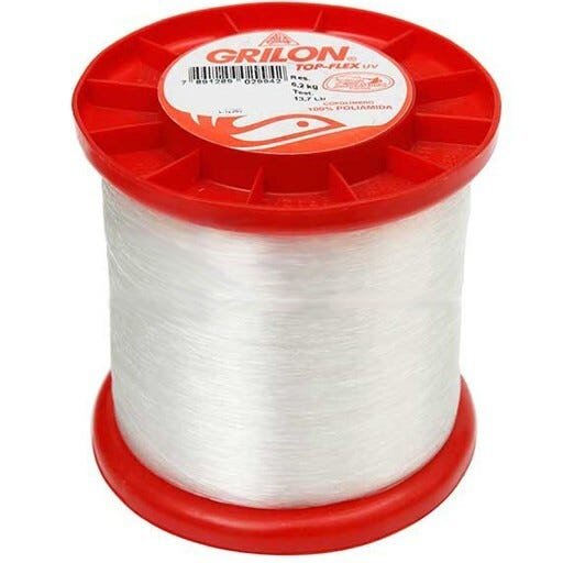 Linha pesca grilon 250 gramas 0,25 mm 8,2 libras 3846 metros - 4