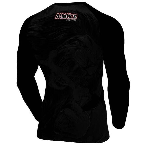 Rash Guard Lion Red Masculina Atlética P - 2