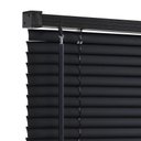 Ver imagem 4 de Persiana Horizontal PVC 25mm BLOCK LUXO 100larg x 160alt Preta - Quarto/Sala/ Escritório/Cozinha/Lav