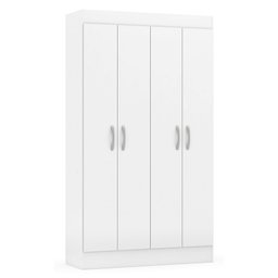Armário Multiuso Sapateira 4 Portas Formosa Branco 40020 Demóbile - 1