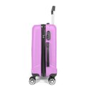 Ver imagem 4 de Mala de Bordo Abs 4 Rodas Adventure Fortt Rosa - Mab01-ra