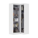 Ver imagem 3 de Guarda-roupa Solteiro Modulado Odisseia Plus 3 Portas Branco - Maxel