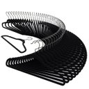 Ver imagem 1 de Kit 200 Cabides Premium Veludo Rrister Adulto Slim Antideslizante para Closet Organizado