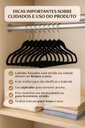 Ver imagem 3 de Kit 200 Cabides Premium Veludo Rrister Adulto Slim Antideslizante para Closet Organizado