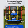 Cama Elastica Colorida Trampolim Pula Pula Colorida Criança Infantil - 7
