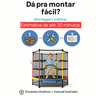 Cama Elastica Colorida Trampolim Pula Pula Colorida Criança Infantil - 8
