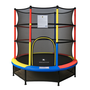 Cama Elastica Colorida Trampolim Pula Pula Colorida Criança Infantil