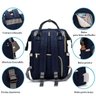 Bolsa/Mochila Maternidade Land Azul Original Com USB e Impermeável - Azul - 8