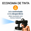 Ver imagem 6 de Paint Pistola de Pintura Compressor de Tinta Bico de Metal 220v