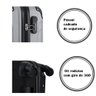 Mala de Viagem Bordo com Rodinhas 360° e Cadeado M50 Preto Best - 6
