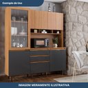 Ver imagem 4 de Armário de Cozinha 5 Portas 3 Gavetas Superiore