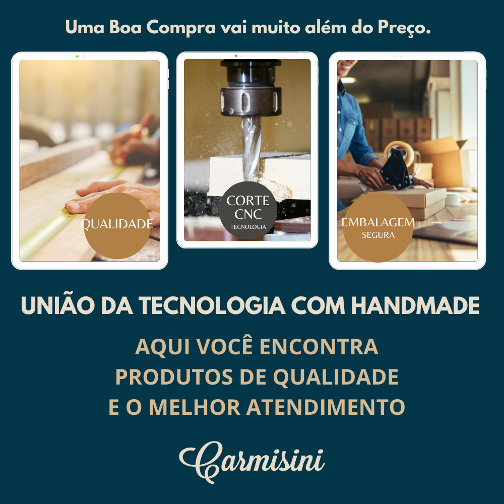 Petisqueira Chique em Madeira com Ramequim Porta Molho - 7