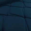 Ver imagem 7 de Sofá Retrátil Reclinável França 2,70m Suede Velut Azul Marinho Molas no Assento - King House