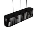 Ver imagem 2 de Luminária Pendente Via Láctea Modelo Ripado -:preta