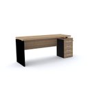 Ver imagem 1 de MESA P/ ESCRITÓRIO 4 GAVETAS PANDIN PE40 - NATURALLE M1640PG04GPE40