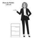 Ver imagem 6 de Mesa de Cabeceira 2 Gavetas Sara Flex Nogueira/Capuccino