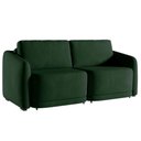Ver imagem 1 de Sofá Cama Modulado Retrátil e Reclinável Decorativo Varsóvia 176cm Veludo Verde G33 - Gran Belo
