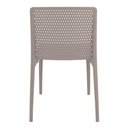 Ver imagem 6 de Conjunto 4 Cadeiras Isabelle em Polipropileno e Fibra de Vidro Camurça Tramontina