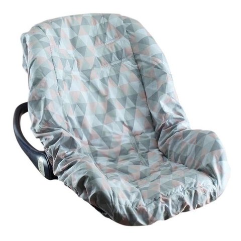 Capa de Bebê Conforto Tr - Losango:losango Rosa