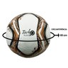 Bola Futebol De Campo Kagiva Slick Tecnofusion 7063 Branco/Marrom Slick 7063 - 4