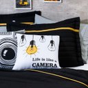 Ver imagem 3 de Cobre Leito Solteiro Inove Dupla Face 200 Fios 4 Peças - Selfie To Decorando
