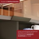 Ver mais imagens de Cozinha Compacta Lora 10 Portas 2 Gavetas MDF Rustic com Vidro Reflecta Casa 812