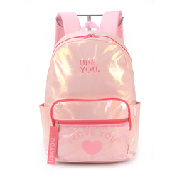 Mochila Costas Juvenil Luxo Up4you I Love You Brilho:verde - 9