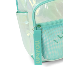 Mochila Costas Juvenil Luxo Up4you I Love You Brilho:verde - 2