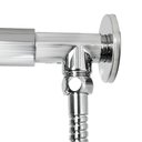 Ver imagem 4 de Chuveiro Ducha Gás Solar Autolimpante Cromado C/ Desviador Duchinha de Mão Completo