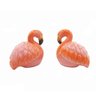 Kit Saleiro Pimenteiro Casal de Flamingos em cerâmica - 1