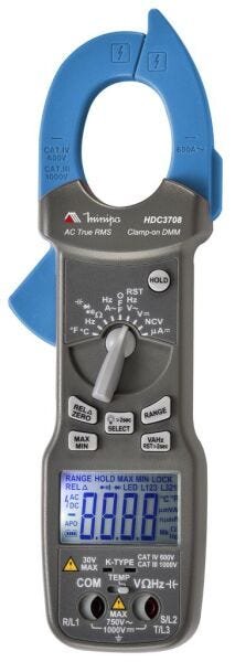 Alicate Amperímetro Minipa HDC-3708 - 1