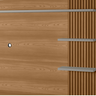 Painel Home Araruna Amendoa Titanio para Tv até 65 Polegadas Linea Brasil - 4