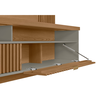 Painel Home Araruna Amendoa Titanio para Tv até 65 Polegadas Linea Brasil - 3