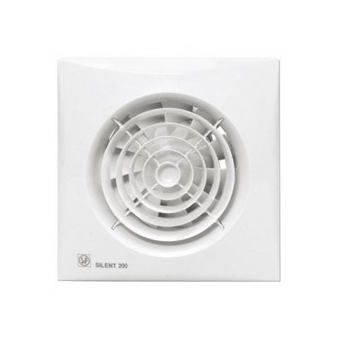 Exaustor para Banheiro Silent-200Crz 220V + 1M Duto + Grelha