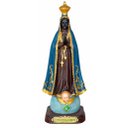 Ver imagem 1 de Santa Imagem Nossa Senhora Aparecida Resina 20,5cm