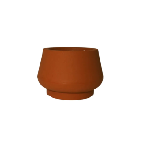 Vaso de Polietileno Cumbuca Bojudo Pp Terracota