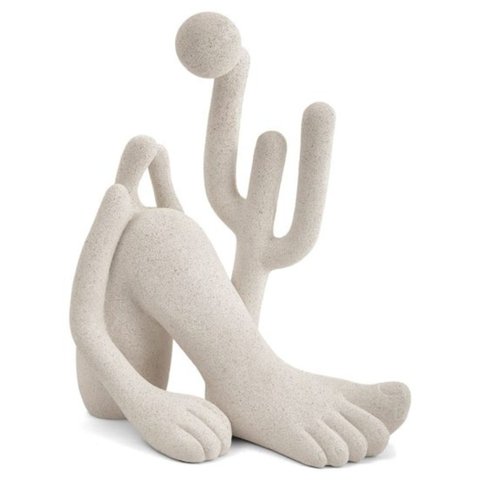 Escultura Decorativa Coleção Tarsila do Amaral Offwhite Mart