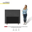 Ver imagem 2 de Cabeceira Cama Box Casal Queen Size Lisboa 160cm Cinza