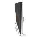 Ver imagem 3 de Cabeceira Cama Box Casal Queen Size Lisboa 160cm Cinza