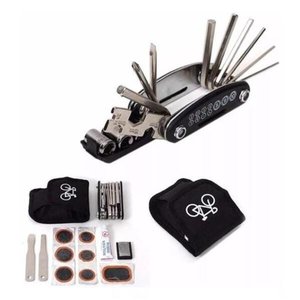 Kit Ferramentas Para Bicicleta Com Remendo E Espatulas