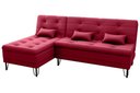 Ver imagem 1 de Sofá Cama com Chaise 3 Lugares 2,00 Mts Nice Matrix