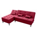 Ver imagem 4 de Sofá Cama com Chaise 3 Lugares 2,00 Mts Nice Matrix