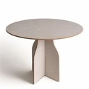 Ver imagem 3 de Mesa Redonda Grid 90cm MDF 4 Lugares Byhouse
